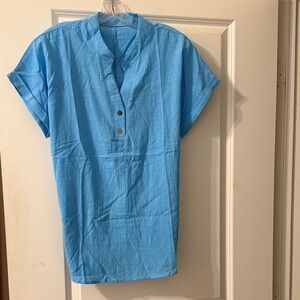 Light Blue Short Sleeve Shirt - new